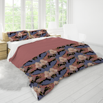 House of Djoser: "Lily of The Valley" 3 Pieces King Size Bedding Set Covers 93" x 89" Pillowcases & Quilt Cover