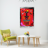 House of Djoser: "I Define Me" Canvas Print /Wall Decoration 20" x 30"?with wooden frames?