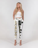 House of Djoser: "DETROIT-GOLD" Women's Belted Tapered Pants