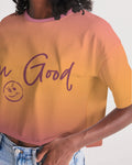 House of Djoser: "I'm Good" Women's Lounge Cropped Tee