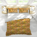 House of Djoser: "Royal Sheild" 3 Piece King Size Bedding Cover Set 93" x 89" Pillowcases & Quilt Cover