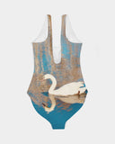 House of Djoser: "Swan Lake" Women's One-Piece Swimsuit