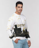 House of Djoser: "DETROIT-GOLD" Men's Classic French Terry Crewneck Pullover