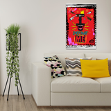 House of Djoser: "I Define Me" Canvas Print /Wall Decoration 20" x 30"?with wooden frames?
