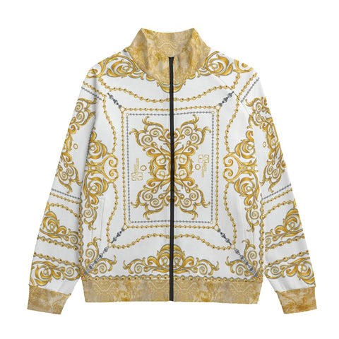 House of Djoser: Gold Baroque Cotton Jacket