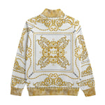 House of Djoser: Gold Baroque Cotton Jacket