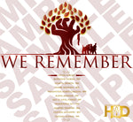 House of Djoser: "We Remember" White Tee