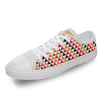 House of Djoser Triangle Comfortable Low-Top Canvas Shoes for Men Women