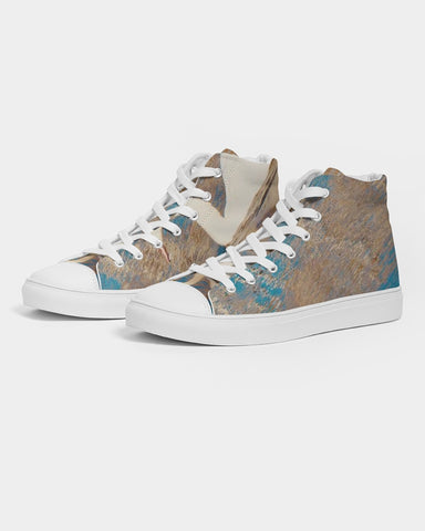 House of Djoser: "Swan Lake" Women's Hightop Canvas Shoe