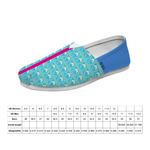 House of Djoser Blue Nefertiti Casual Canvas Shoes for Men and Women