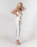 House of Djoser: "DETROIT-GOLD" Women's Belted Tapered Pants