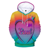 House of Djoser: "I Am Loved" Unisex Thick Plush Hoodie with Pockets
