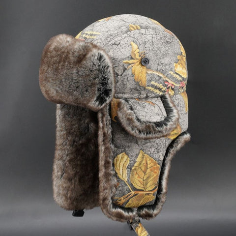House of Djoser: Bomber Hat with Ear Flaps
