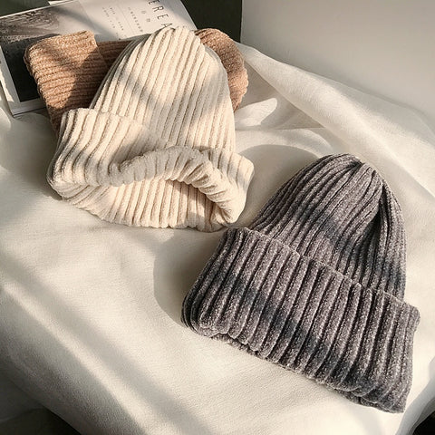 House of Djoser: Double Soft Chenille-Comfortable Skullies